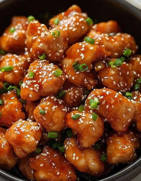 Honey Sesame Chicken (Sweet, Savory & Simple) Chicken Sesame Recipe, Honey Chicken Sauce, Baked Honey Sesame Chicken, Keto Sesame Chicken, Honey Sauce For Chicken, October Meals, Sesame Chicken Sauce, Honey Sesame Chicken Recipe, Sesame Recipes