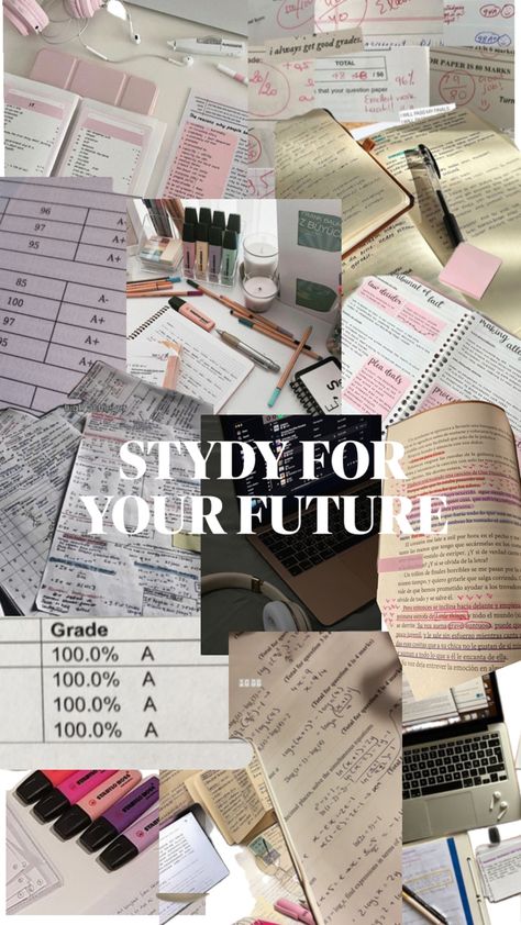 Study motivation📚 Motivational Pictures For Study, School Vibes Aesthetic Wallpaper, Study For Your Future, Motivation On Studying, Mood Boards Study, Motivation School Wallpaper, Best Motivation To Study, Wallpapers For Study Motivation, Stady Vibe Wallpaper