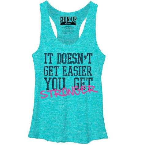 Work Out Shirts, Fitness Shirts, Turquoise Top, Shirts To Make, Get Stronger, Cute Shirt Designs, Workout Attire, Chin Up, Yoga Pants Outfit