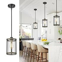 Kitchen Island Transitional, Kitchen Island Industrial, Black Pendant Light Kitchen, Pendant Lights For Kitchen Island, Black Pendant Lights, Pendant Lights Kitchen Island, Lights For Kitchen Island, Industrial Pendant Lighting, Lights Kitchen Island