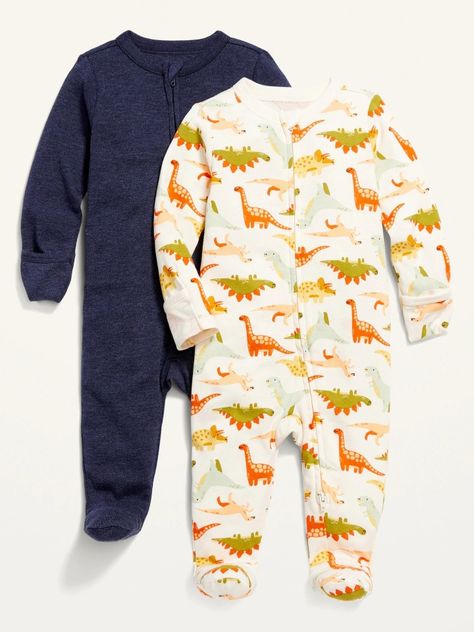 Dinosaur Pajamas, Baby Boy Pajamas, Neutral Baby Clothes, Navy Baby, Gender Neutral Baby Clothes, Baby & Toddler Clothing, Baby Boy Newborn, Dinosaur Print