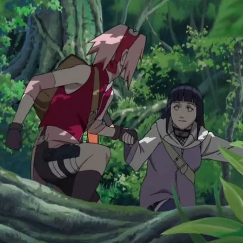 Sakura And Hinata, Hedgehog Drawing, Hinata Icon, Naruto Uzumaki Hokage, Anime Friendship, Kushina Uzumaki, The Afterlife, Naruto And Hinata, Naruto Series