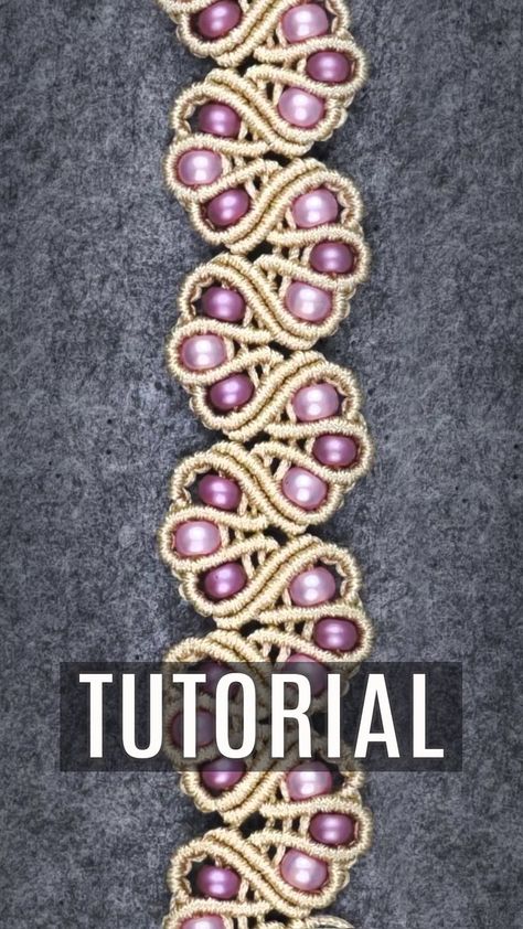 bead bracelet tutorial, bracelet with beads, beaded bracelet tutorial, floral pattern, beadwork tutorial, flower pattern macrame, bracelet making, macrame jewelry tutorial, jewelry making, bracelet designs, bracelet patterns, macramé, pulsera macrame, brazaletes, braccialetto, makramee armband, bileklik, makrome, bransoletka, makrama, fashion bracelet making, Micro Macrame Tutorial Beginner Beaded Bracelets, Macrame Beaded Bracelet, How To Make Macrame Bracelets, Macrame Jewelry Diy, Macrame With Beads, Boho Bracelets Tutorial, Bead Bracelet Tutorial, Floral Macrame, Micro Macrame Tutorial