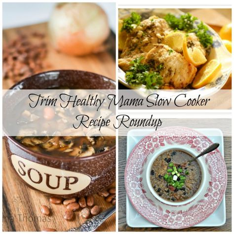 Trim Healthy Mama Slow Cooker Recipe Roundup - Darcie's Dish Thm Crockpot, Thm Meal Plans, Thm Dinner, Trim Healthy Recipes, Trim Healthy Mama Plan, Trim Healthy Momma, Trim Healthy Mama Recipes, Mama Recipe, Slow Cooker Recipe