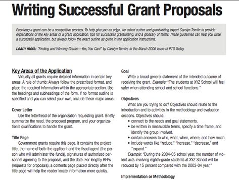 Tips for writing successful grant proposals (3 pages). Download from PTO Today File Exchange. Work Spreadsheet, Neighborhood Plan, Personal Grants, Grant Proposal Writing, Pto Today, Donation Letter, Grant Application, Grant Proposal, Volunteer Organization