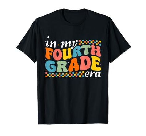 In My Second Grade Era Girl Teacher Back to School 2nd Grade T-Shirt Girls Teacher, Teacher Back To School, Fourth Grade, Second Grade, 2nd Grade, Fashion Brands, Branded T Shirts, Shirt Design, Back To School