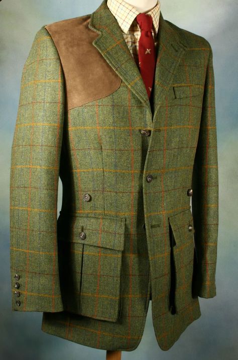 Tweed Shooting Jacket, Hunting Suit, Norfolk Jacket, Coat Suit, Hunting Jackets, Tweed Suits, Sharp Dressed Man, Hunting Clothes, Sports Blazer