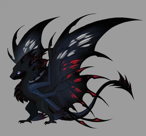 Baby Dark Fairy! Baby&egg bonus for AB2 Art by me XenozXlll Owner : Brokenexperiences (DA) Thank you so much for supporting me ! Swipe to… | Instagram Epic Dragon, Cool Monsters Art, Creature Ideas, Small Dragon, Baby Monster, Dragon Oc Design, Dark Dragon, Baby Dragons, Wyvern Art