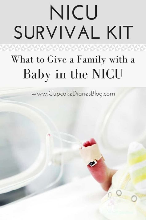 NICU Survival Kit: What to Give a Family with a Baby in the NICU Premie Baby, Cupcake Diaries, Care Package Baby, Pregnancy Hacks, Child Life Specialist, Mom Care, Baby Shower Gift Basket, Preemie Babies, Summer Pregnancy