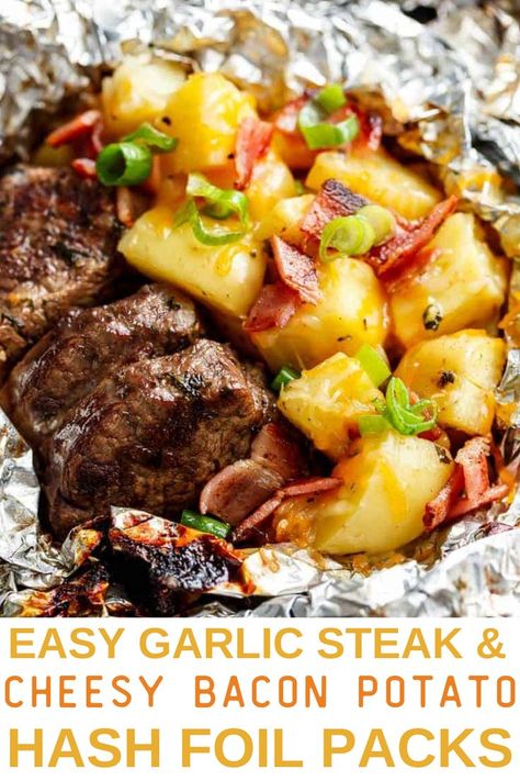 Steak Hobo Dinner Foil Packets, Steak And Potato Foil Pack Oven, Foil Steak And Potatoes Oven, Steak Foil Packets For The Grill, Garlic Steak And Potato Foil Packs, Steak Potatoes Foil Pack In Oven, Steak Foil Packets For The Oven, Steak And Potato Foil Pack, Steak Foil Packets