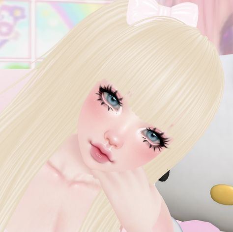 Imvu Cutecore, Imvu Girl, Cute Face, Avatar, Hello Kitty, Gaming, Angel, Makeup, Quick Saves