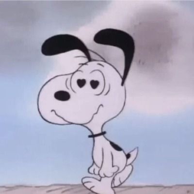 Snoopy 🫂 like if save or use A Cartoon, Snoopy, Black And White, Hair, White, Black