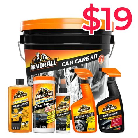 🔥🔥Armor All Car Cleaning Kit, 7-Piece Set For only $19! https://go.sylikes.com/eMQsjJLBkWCe ✅️Follow my main acct @minionrun_deals ▫️▫️▫️▫️▫️▫️▫️▫️▫️▫️▫️ NEVER MISS OUT ON A DEAL! ✅ Join my F@cebook Group ✅ Join my Telegr@m channel ✅All l!nks are in my b!o ⁣ ⁣⁣⁣⁣⁣⁣l!nks are affiliated. #couponcommunity #discount #deals #clearance Cleaning Products Design, Tire Cleaner, Car Care Kit, Car Cleaning Supplies, Car Care Products, Car Cleaning Kit, Car Inside, Tire Shine, Storage Buckets