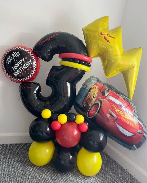 Disney Cars Balloon Decorations, Cars Birthday Balloons, Cars Balloons, Lightning Mcqueen Balloon Bouquet, Disney Cars Birthday Balloons, Cars Balloon Decorations, Cars Balloon Bouquet, Lightning Mcqueen Balloon Garland, Lightning Mcqueen Birthday Party Ideas