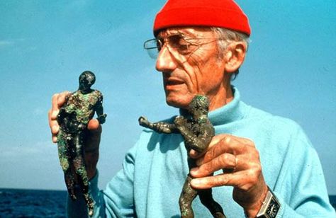 Jacques Yves Cousteau, Respect Your Elders, Jacques Cousteau, Undersea World, Underwater Sea, Life Aquatic, Wes Anderson, Inspirational People, Best Vacations