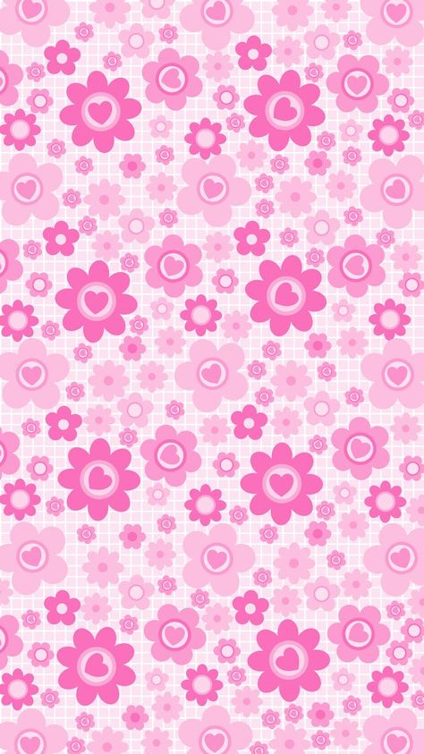 Pink Y2k Background, 2000s Wallpaper, Y2k Background, Heart Iphone Wallpaper, Iphone Wallpaper Pattern, Pretty Backgrounds, Preppy Wallpaper, Phone Wallpaper Design, Homescreen Wallpaper