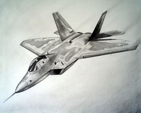 F22 Raptor F22 Raptor Tattoo, F22 Raptor Drawing, F22 Tattoo, F22 Drawing, Fighter Planes Drawing, Fighter Plane Tattoo, Planes Drawing, Jet Drawing, Fighter Planes Art