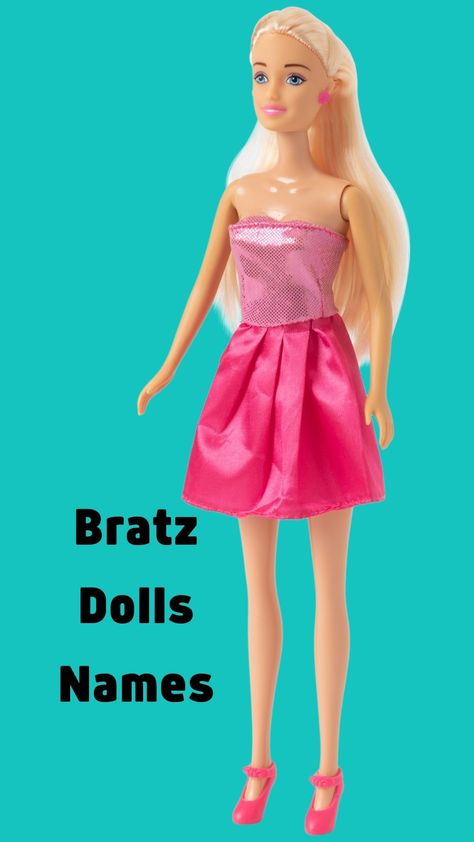 Bratz Dolls Names Bratz Dolls Names, The Bratz, Buffalo Boots, Name Suggestions, Brand Book, Bratz Doll, 20th Anniversary, Cool Names, The Cool