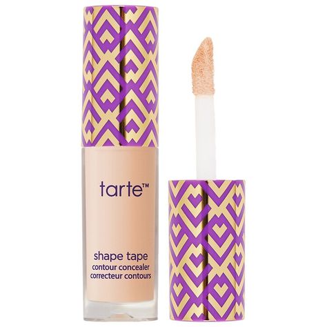 Mini Shape Tape™ Concealer - tarte | Sephora Tart Concealer, Tarte Concealer, Tarte Shape Tape Concealer, Shape Tape Concealer, Tarte Shape Tape, Full Coverage Concealer, Too Faced Concealer, Shape Tape, Tarte Cosmetics