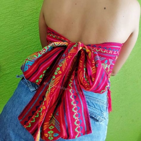 Outfit Mexicano, Latin Fashion, 21st Party, Mexican Outfit, Top Halter, Bride Clothes, Fiesta Party, Outfits Aesthetic, Strapless Top