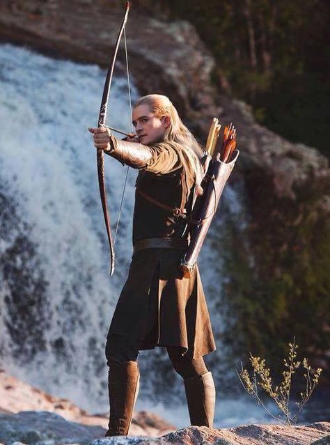 Bow And Arrow, Legolas, Long Hair, Hair