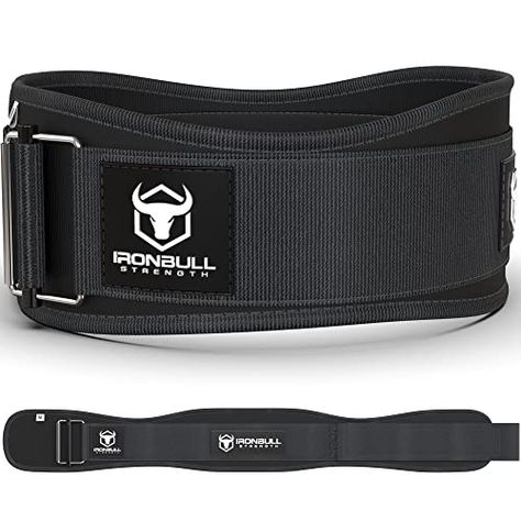 Weight Lifting Belt for Men and Women - Performance Auto-Locking Weightlifting Belt for Cross Training, Functional Fitness, Olympic Lifting and Training Workouts - Squats and Deadlift Contoured Weight Belts Olympic Lifts, Iron Bull, Weight Lifting Belts, Weightlifting Belt, Functional Workouts, Lower Back Muscles, Lifting Straps, Weight Lifting Workout, Training Workouts