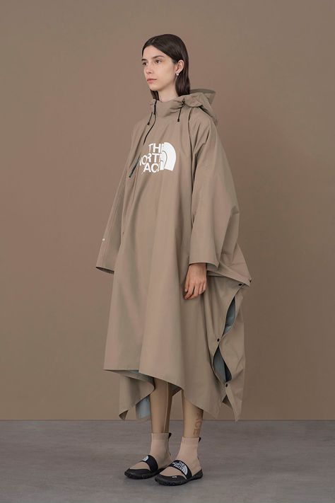 The North Face hyke capsule collaboration collection february 6 2019 release date drop info buy japan isetan Summer 19, Long Puffer Coat, Futuristic Fashion, Outdoor Fashion, Outdoor Wear, Rain Wear, Costume Design, Ponchos, Reign