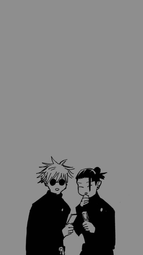 Goji And Getou Wallpaper, Jujutsu Kaisen Suguru, Jjk Wallpaper Aesthetic, Gojo And Getou Wallpapers, Anime Lock Screen Wallpapers, Anime Lock Screen, Cool Anime Backgrounds, Anime Wallpaper Phone, Cool Anime Wallpapers