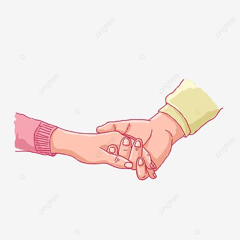 Holding Hands Cartoon Aesthetic, Hand Holding Illustration, Holding Hands Cartoon, Hand Holding Drawing, Holding Hands Illustration, Cartoons Holding Hands, Holding Hands Couple, Holding Hands Drawing, Frock Pattern