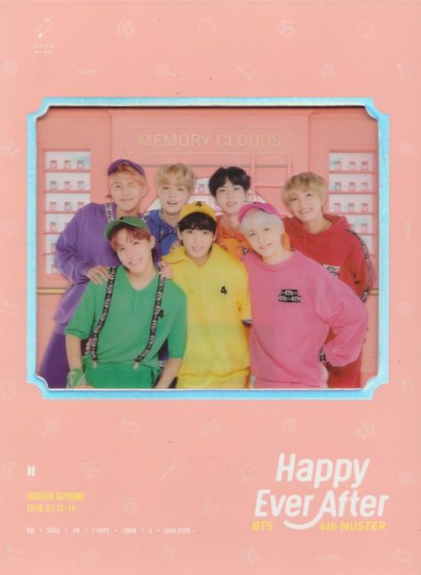 (SCAN) 4th Muster 'Happy Ever After' Box + DVD Case #BTS Bts 4th Muster, Dvd Case, Korean Music, Worldwide Handsome, V Taehyung, Ever After, Dvd, Rap, Bts