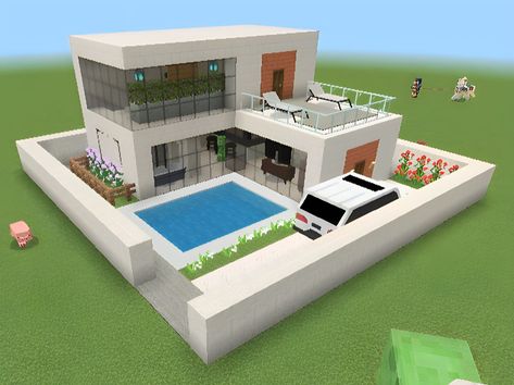 Ide Rumah Minecraft, Rumah Minecraft Simple, Minecraft Houses, Minecraft, Quick Saves