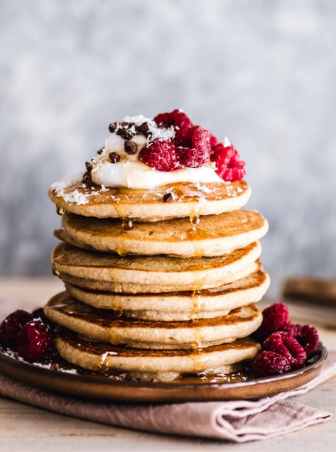 Healthy Buckwheat Pancakes, Smoothie Nutrition, Buckwheat Pancake Recipes, Dessert Crepes, Vanilla Pancakes, Popular Healthy Recipes, Maple Syrup Recipes, Buckwheat Pancakes, Summer Breakfast