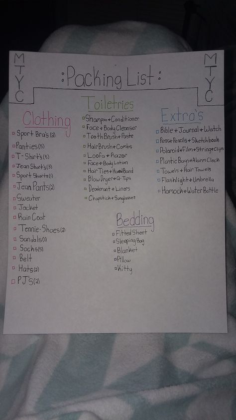 Things To Pack For Boarding School, Camp Trip Packing List, Things For Camping Packing Lists, Packing List For Sleepaway Camp, Summer Packing List 2 Weeks, Packing List Summer Camp, What To Take Camping Packing Lists, Gaeltacht Packing List 3 Weeks, Summer Camp List Packing Checklist