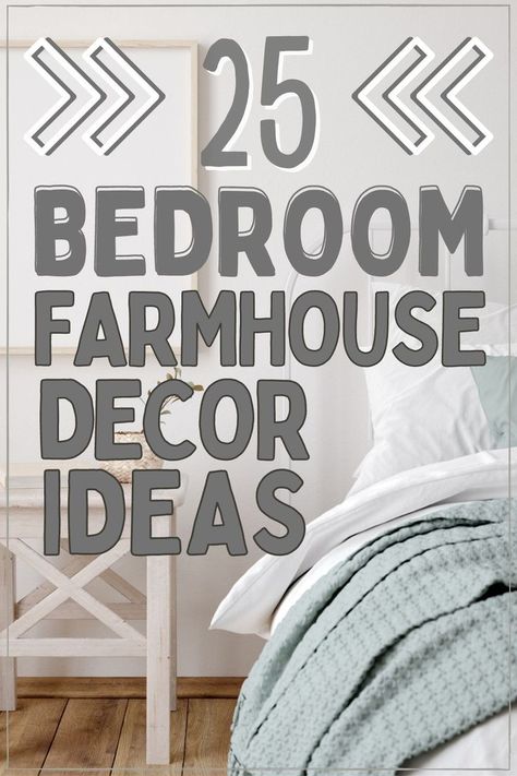 Farmhouse style bedroomsdecorating ideas for your home. Home Decor | Room Decor | Bedroom | Master Bedroom | Farmhouse Bedroom Furniture | Farmhouse Style Bedrooms | Bedroom Furniture Design | Master Bedroom | Farmhouse Decor | Bedroom Designs | Farmhosue Ides | Country Bedrooms | Modern Bedroom | Master Bedroom Design | Contemporary Bedroom | Small Bedrooms | Master Suite | Farmhouse Style Master Bedroom | Bedroom Ideas Farmhouse Style | Modern Farmhouse Bedroom | Decorating Ideas Home Small Modern Farmhouse Bedroom Ideas, Small Bedroom Farmhouse Decor, Farmhouse Glam Bedroom Ideas, Bedroom Ideas Master Color Schemes White Furniture, Modern Farmhouse Bedroom Ideas Master, Modern Farmhouse Bedroom Wall Decor, Farmhouse Spare Bedroom Ideas, Masculine Farmhouse Bedroom, Modern Farmhouse Bedroom Master Suite Paint Colors