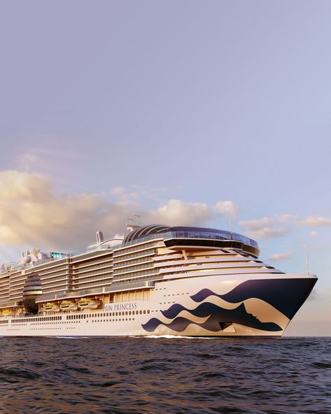 Sun Princess: Next Gen Cruise Ship Arriving 2024 - Princess Cruises Sun Princess, Princess Cruise Ships, Penthouse Suite, Luxury Mattresses, Princess Cruise, Princess Cruises, Cruise Tips, Sitting Area, New City