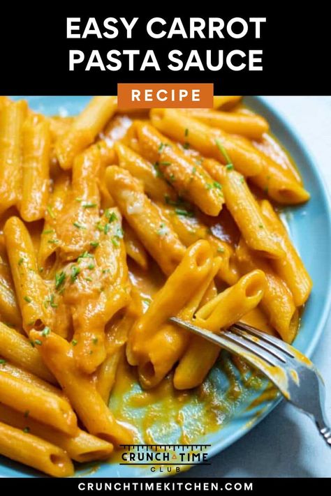 Carrot Pasta Sauce, Ricotta Pasta Sauce, Homemade Pasta Salad, Carrot Pasta, Italian Dinner Recipes, Tomato Pasta Sauce, Italian Sauce, Ricotta Pasta, Italian Recipes Easy