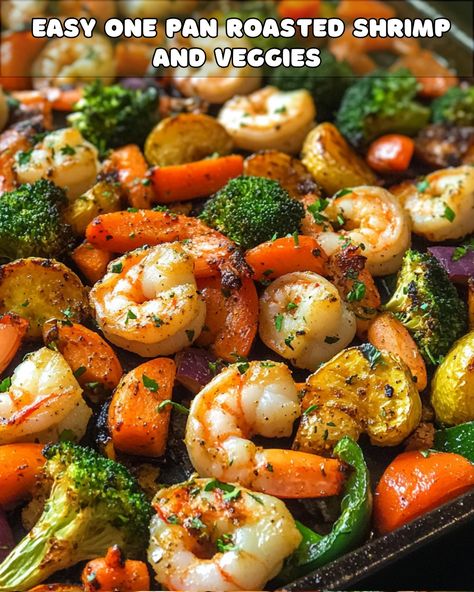 Quick and Flavorful One-Pan Shrimp & Veggie Bake – Foodyhealthylife Shrimp And Veggie Bowl, Crockpot Meals With Shrimp, Shrimp Veggies Recipes, Healthy Shrimp Sheet Pan Dinners, One Pan Veggie Bake, Sheet Pan Shrimp And Broccoli, Shrimp Vegetable Recipes, Shrimp And Vegetables Recipes, Oven Roasted Shrimp Sheet Pan