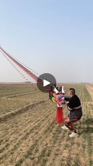 Kite Video, Dragon Kite, Big Dragon, Funny Films, Kites, Chinese Dragon, Art Fashion, Fashion Art, Funny