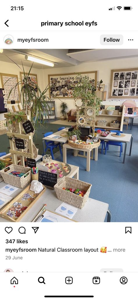 Reggio Inspired Classroom Layout, Cosy Area Eyfs, Preschool Classroom Set Up Reggio Emilia, Kindergarten Montessori Classroom, Kindergarten Reggio Classroom Setup, Reggio Elementary Classroom, Natural Reception Classroom, Reggio Emilia Preschool Classroom Setup, Small Eyfs Classroom Layout