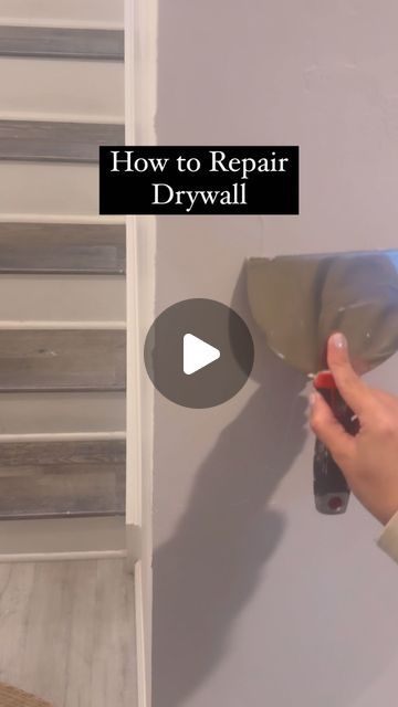 Patch Drywall, Drywall Corners, Putty Knife, Painting Hacks, Wall Repair, Fixer Upper House, House Repair, Hall Flooring, Dry Wall