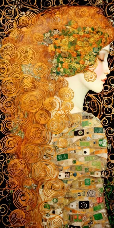 Art Klimt, Motifs Art Nouveau, Gaudi Architecture, Gustav Klimt Art, Art Deco Wall Art, Klimt Art, Deco Wall, Art Deco Wall, Colorful Life