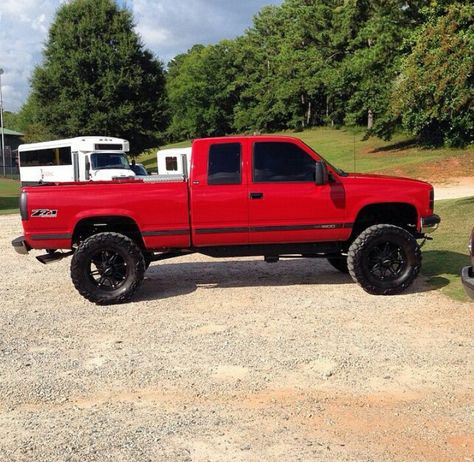 Nice looking z71 #chevy 96 Chevy 1500, 96 Chevy Silverado, 98 Chevy Silverado Z71, K1500 Chevy Z71, 1994 Chevy Silverado, Chevy Z71, Obs Chevy, Trucks Chevy, Chevy Trucks Silverado