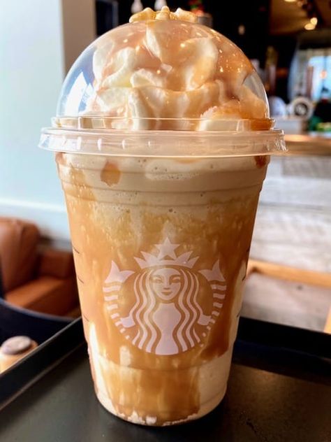 You Can Order A Stranger Things Eleven Frappuccino Off The Starbucks Secret Menu That Tastes Like Waffles Starbucks Art, Buttered Popcorn, Stranger Things Eleven, Famous Drinks, Iced Starbucks Drinks, Mocha Frappuccino, Frappuccino Recipe, Starbucks Secret Menu Drinks, Starbucks Secret