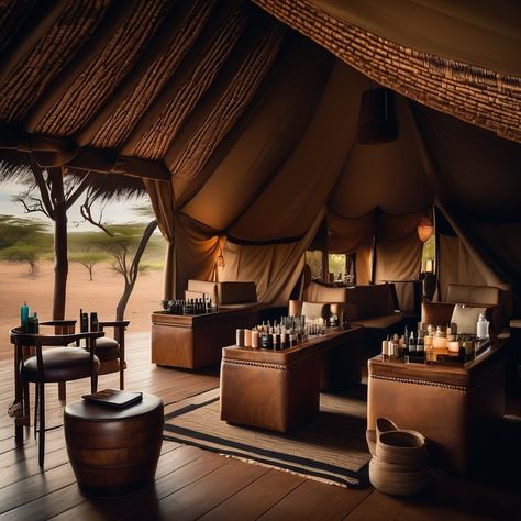 African Safari Lodge, Luxury Safari Lodge, Luxury Glamping, Luxury Safari, Safari Lodge, African Safari, Tahiti, Glamping, Tiny House