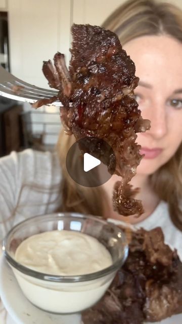 Uses For Chuck Roast, Low Carb Chuck Roast Recipes, Best Chuck Roast Recipe, Chuck Roast In Oven, Beef Chuck Roast Recipes, Boneless Chuck Roast, Chuck Roast Recipe, Breakfast With Eggs, Creamy Dipping Sauce