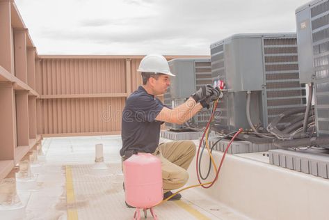 HVAC Technician Maintenance. Technician taking a cover plate off an air conditio #Sponsored , #Affiliate, #sponsored, #Technician, #air, #conditio, #Maintenance Hvac Business, Facebook Contest, Commercial Hvac, Hvac Company, Hvac Maintenance, Furnace Repair, Hvac Technician, Hvac Repair, Hvac Unit