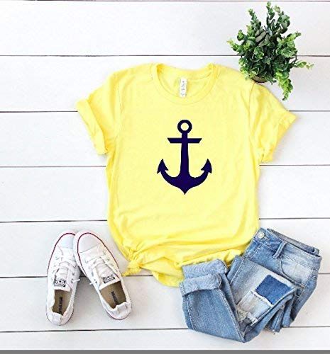 anchor shirt summer tee vacation shirt vacation outfit beach tee anchor top boat shirt Anchor Shirts, Boat Shirts, Beach Tanks, Beach Vacation Outfits, Beach Tee, Summer Birthday, Summer Tank, Summer Tee, Vacation Shirts