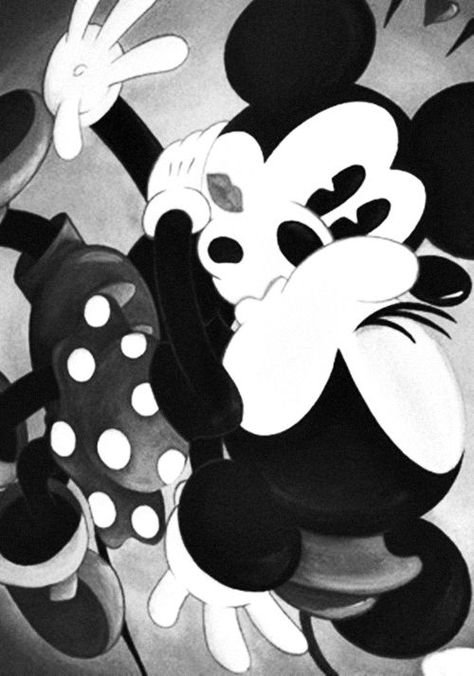 Vintage Mickey And Minnie, Minnie Y Mickey Mouse, Mickey Love, Mickey Mouse Art, Mickey Mouse Wallpaper, Cartoon Painting, Disney Addict, Mickey Mouse And Friends, Disney Dream