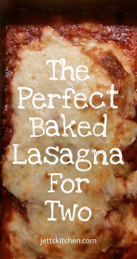 Small Lasagna Recipe With Ricotta, Easy Small Lasagna Recipe, Small Lasagna Recipe For Two, Lasagna Recipe For Two, Lasagna Recipe For 2, Small Lasagna Recipe, Lasagna For Two, Recipes For Two People, Baked Lasagna Recipe