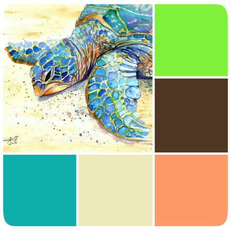 Turtle Color Palette, Room Paint Palette, Colouring Palette, Magenta Color Palette, Paint Color Pallets, Florida Living Room, Color Combinations Paint, Paint Color Schemes, Dark Magenta